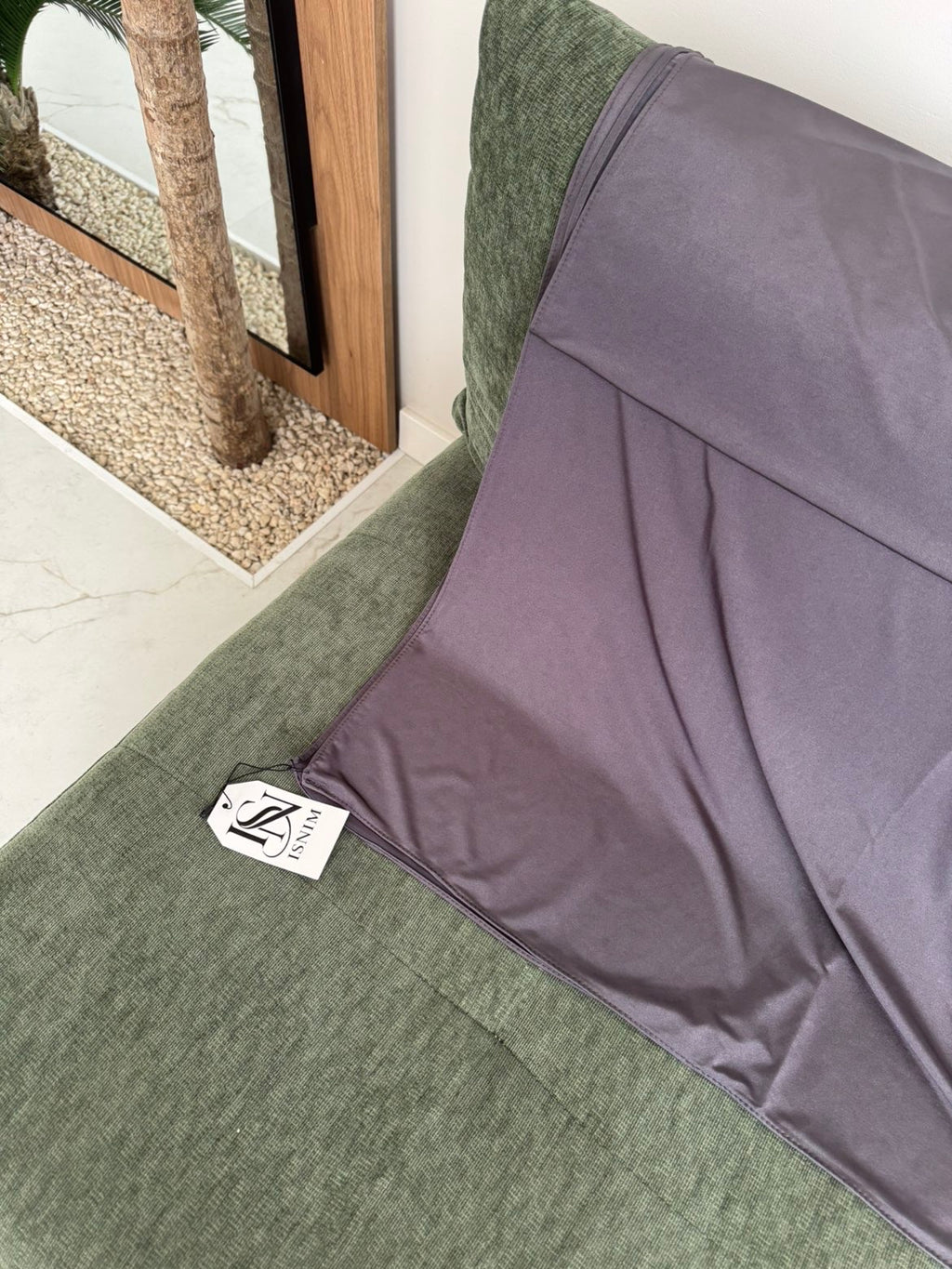Hijab en jersey premium satiné Dark Grey