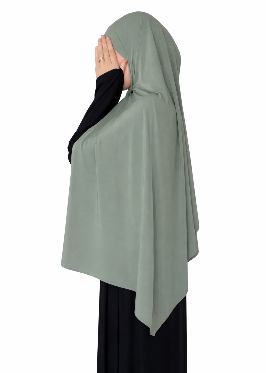 Hijab jersey premium supérieur Sage Green