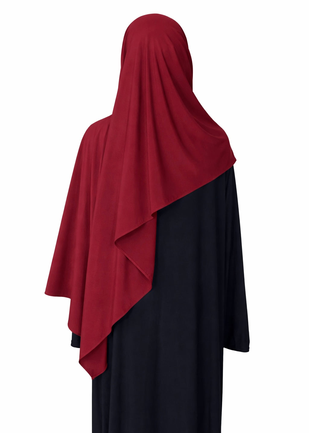Hijab en jersey premium satiné Deep Ruby