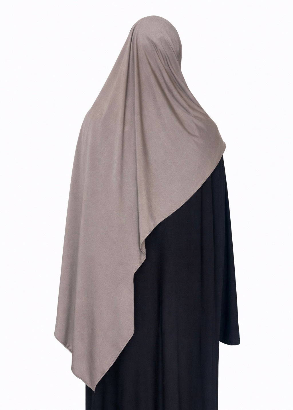 Hijab jersey liquide Taupe