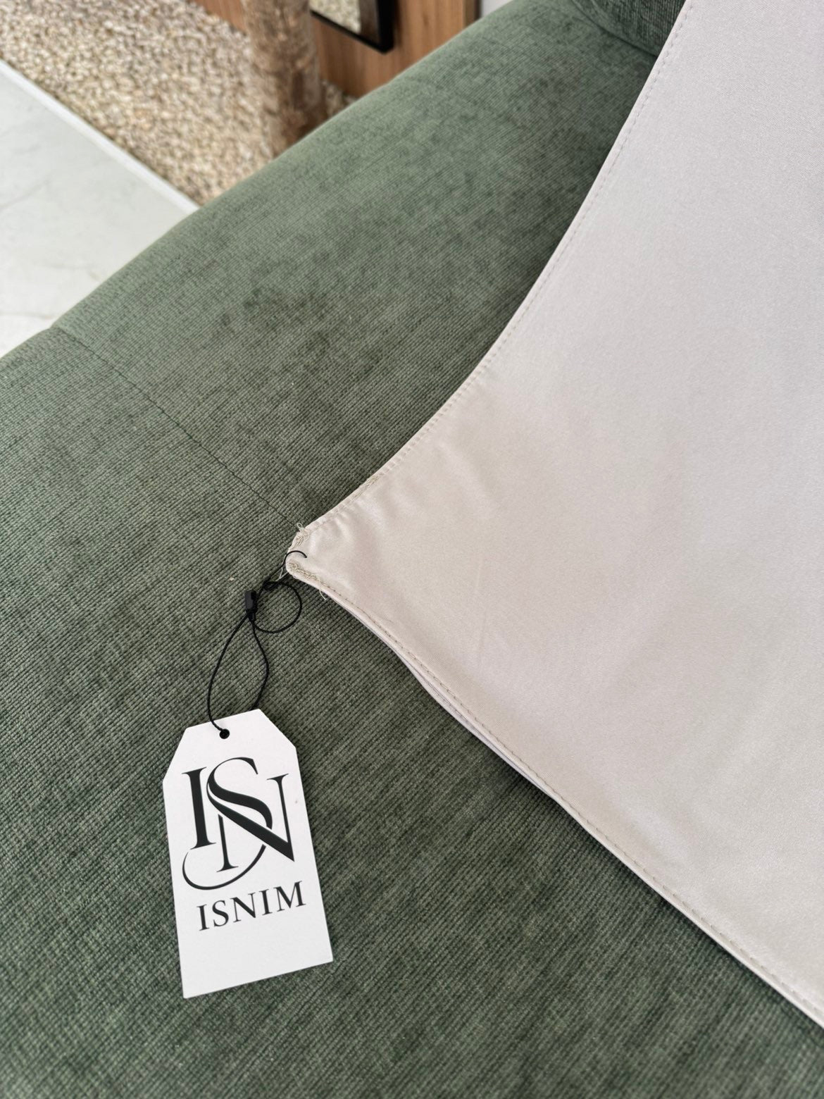 Hijab en jersey premium satiné Soft Ivory