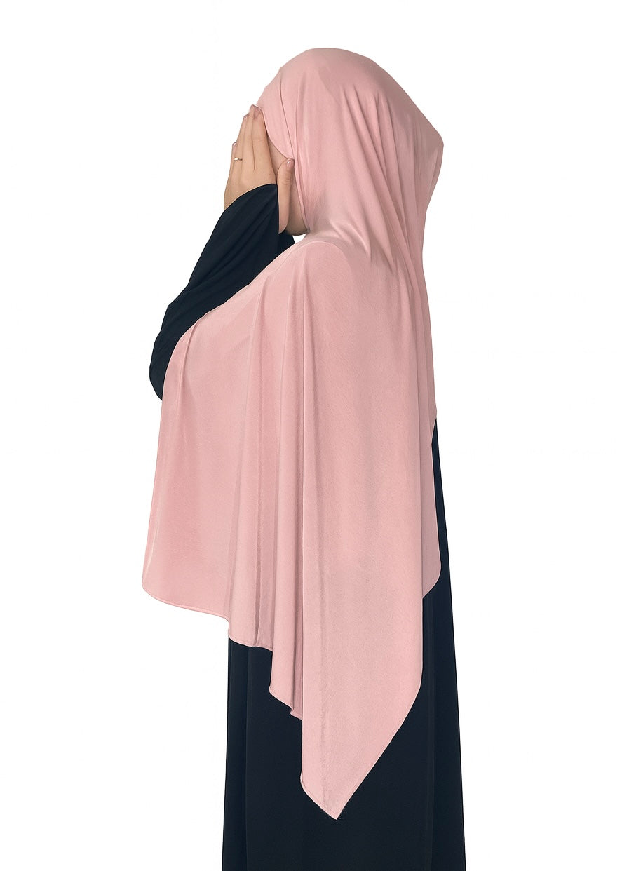 Hijab jersey liquide Light Pink
