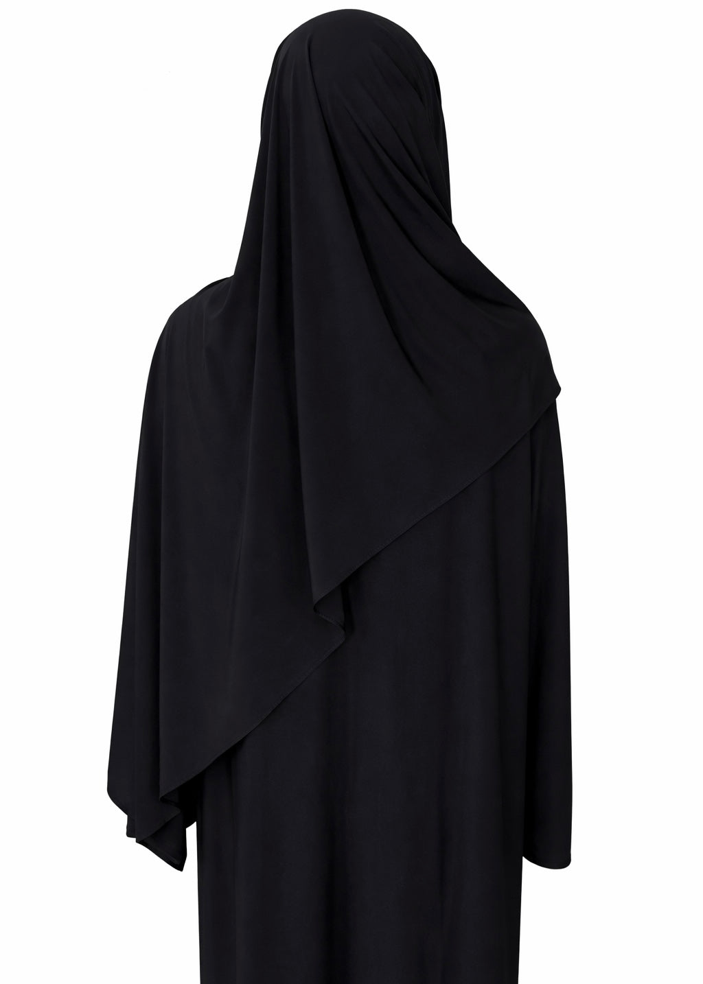 Hijab jersey liquide Black