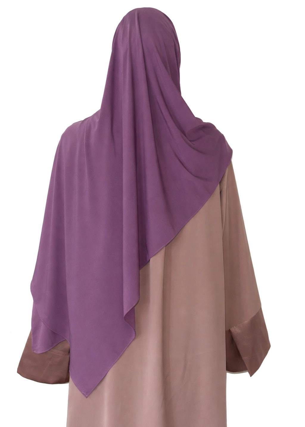Hijab jersey premium supérieur Mauve Pink