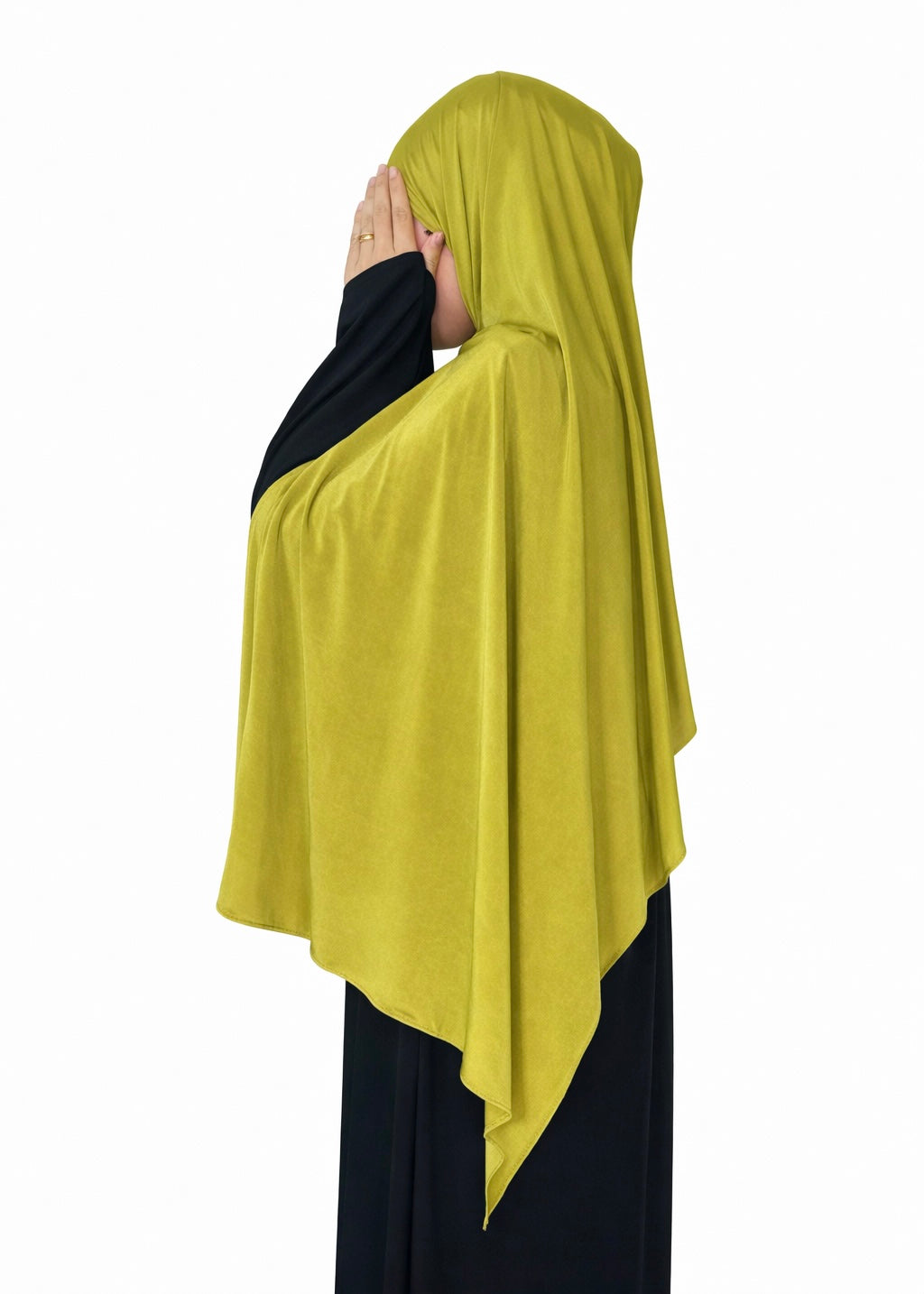 Hijab jersey liquide Olive Green