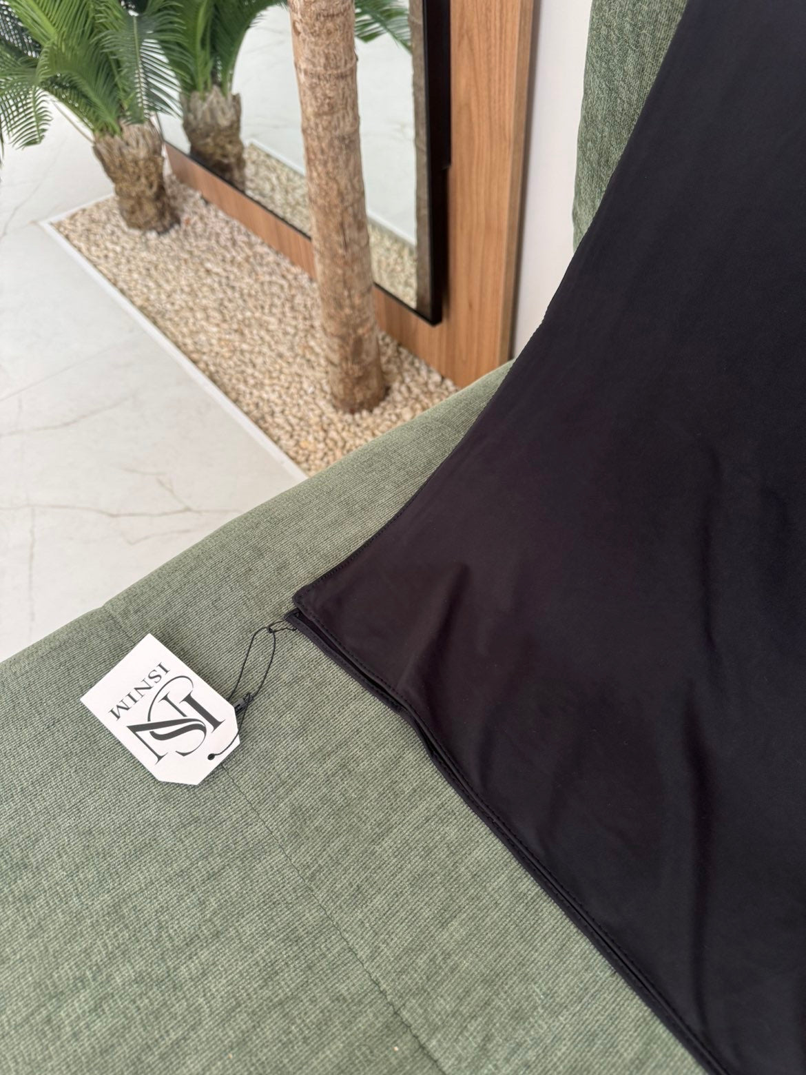 Hijab en jersey premium satiné Black