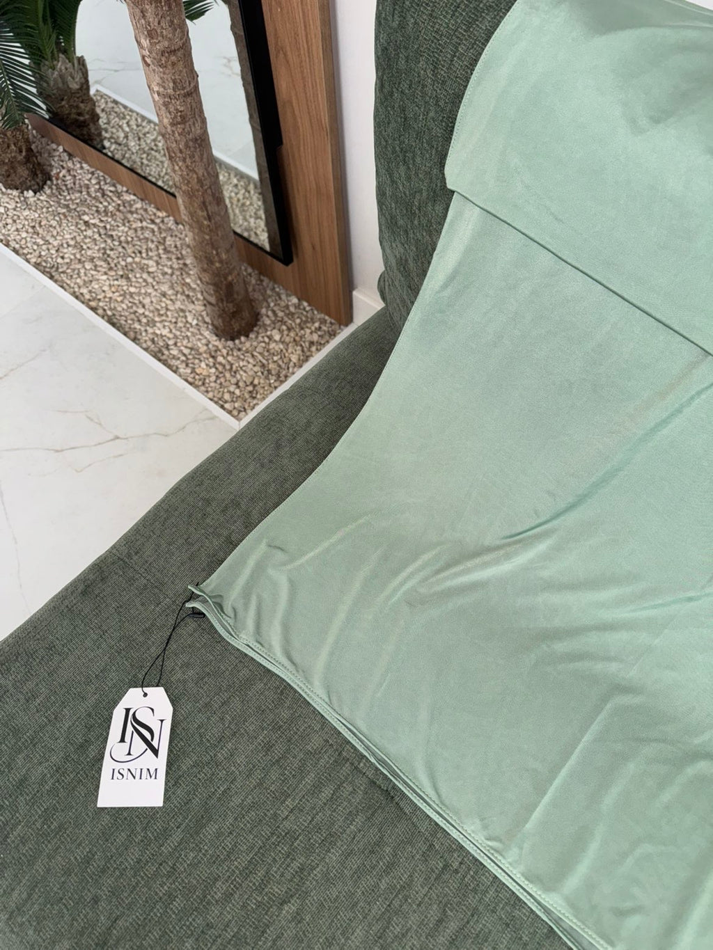 Hijab jersey liquide Sage Green