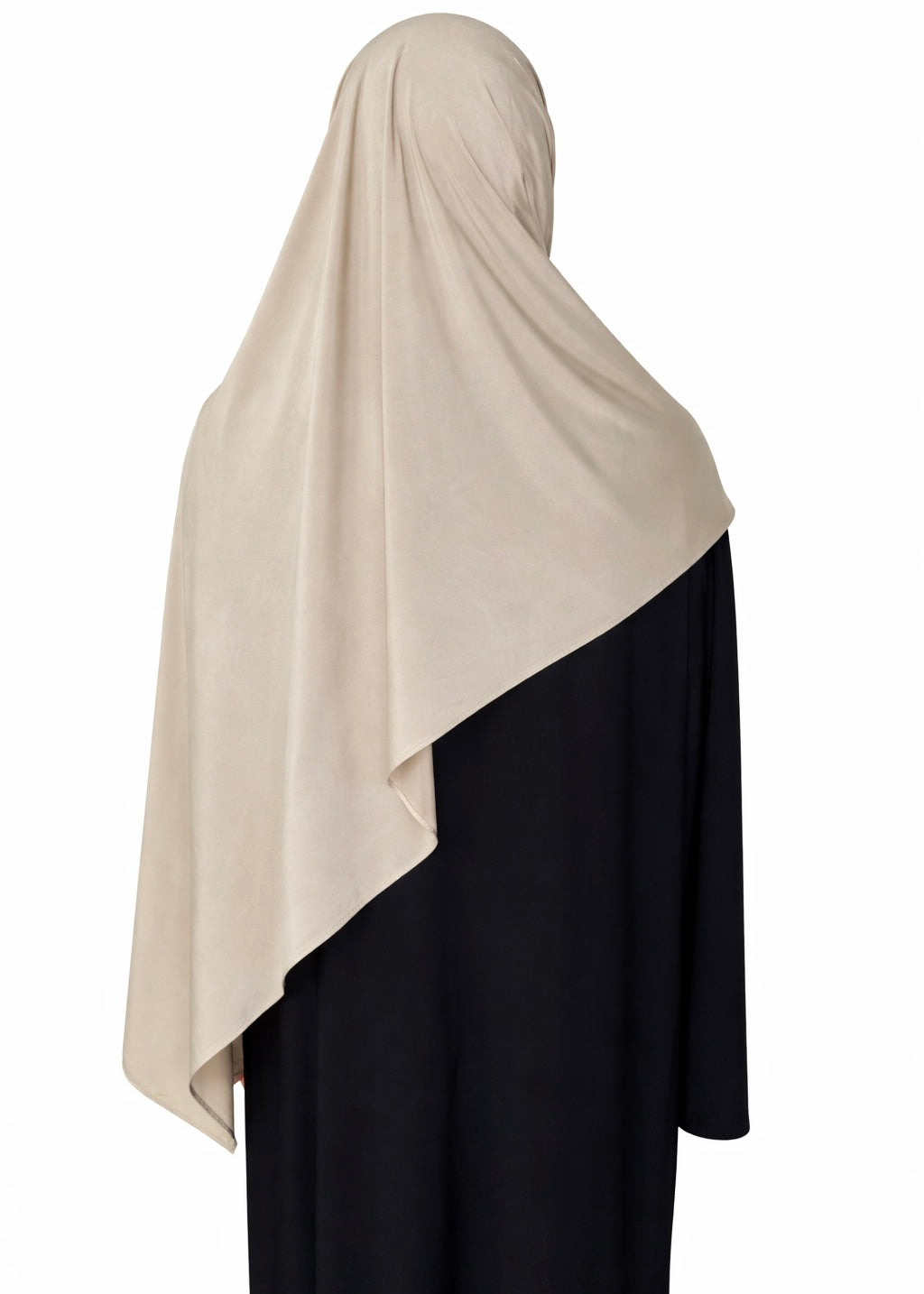Hijab jersey liquide Sand Beige