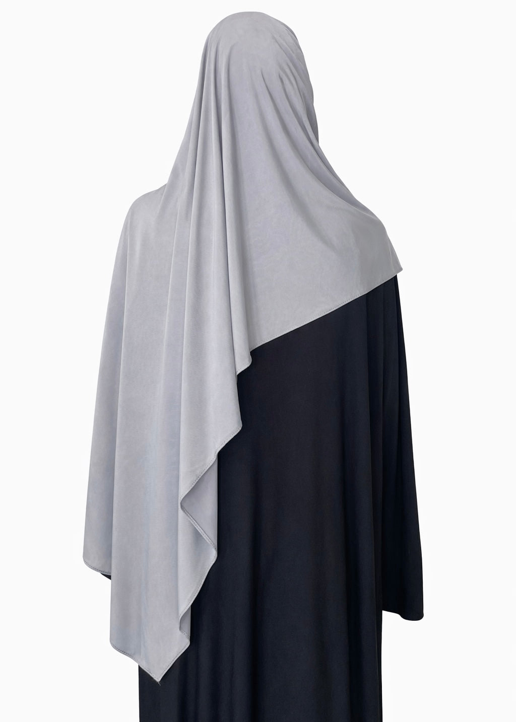 Hijab jersey liquide Pearl Grey