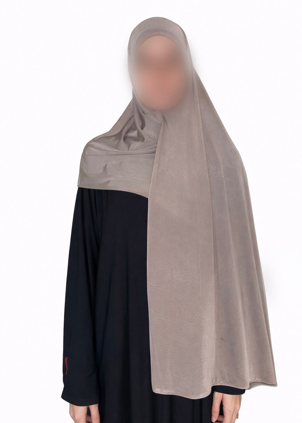 Hijab jersey liquide Taupe