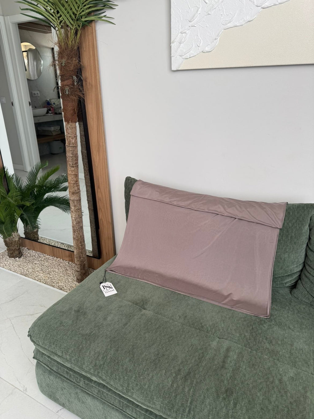 Hijab jersey liquide Taupe
