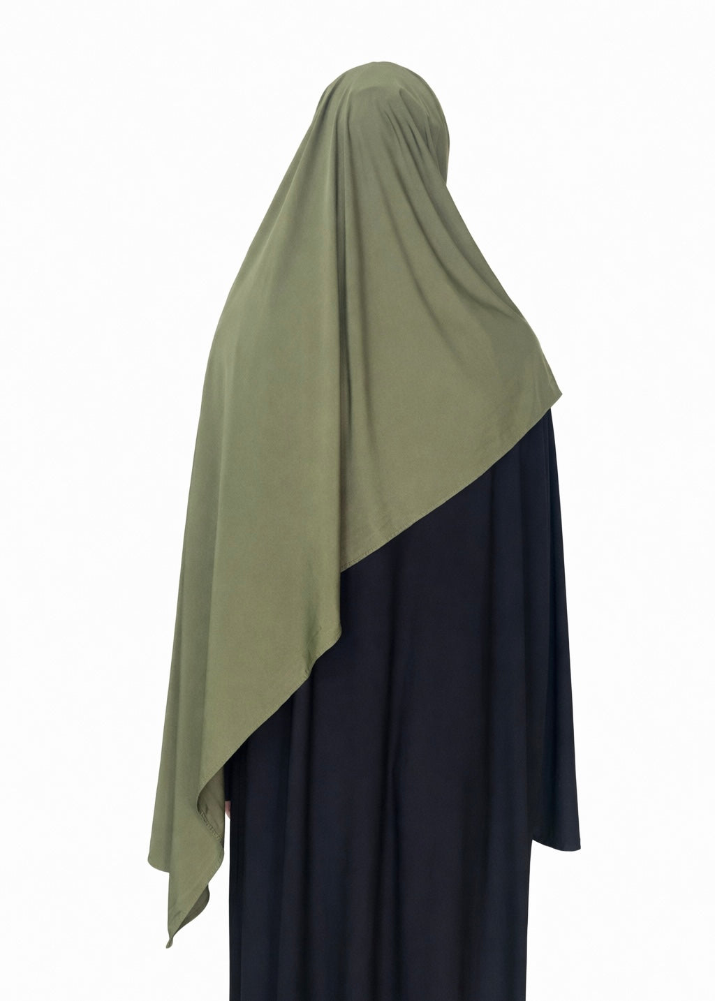 Hijab jersey liquide Kaki