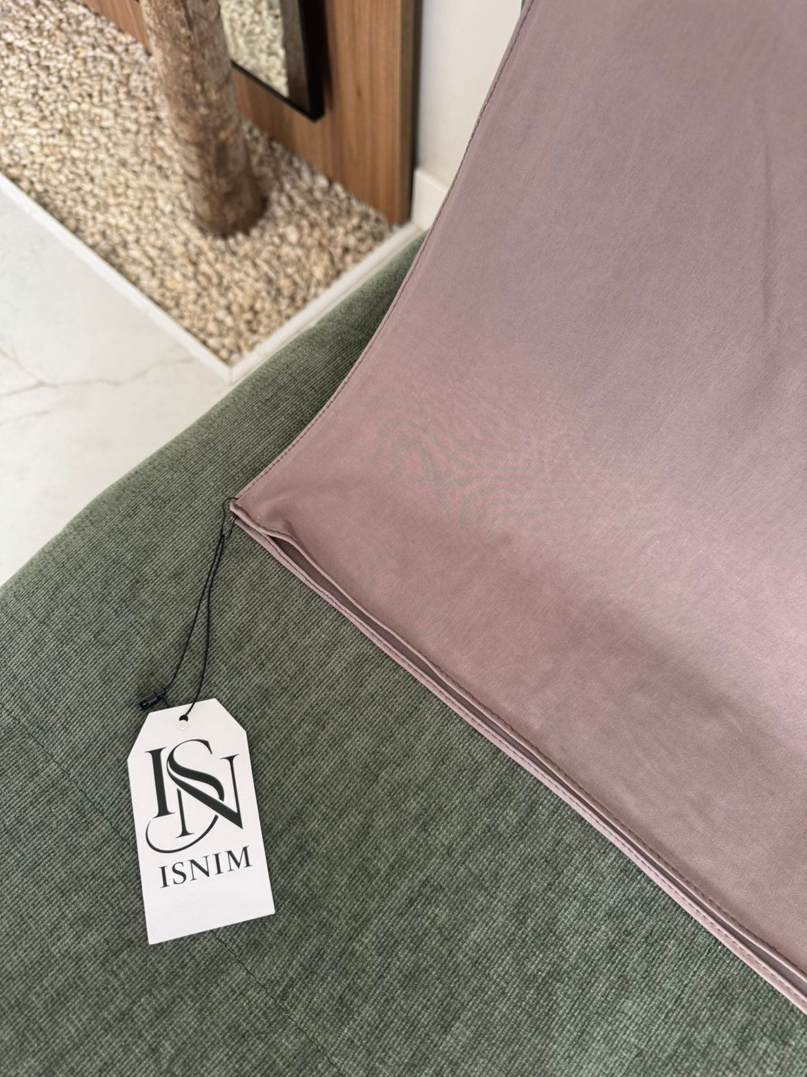 Hijab jersey liquide Taupe