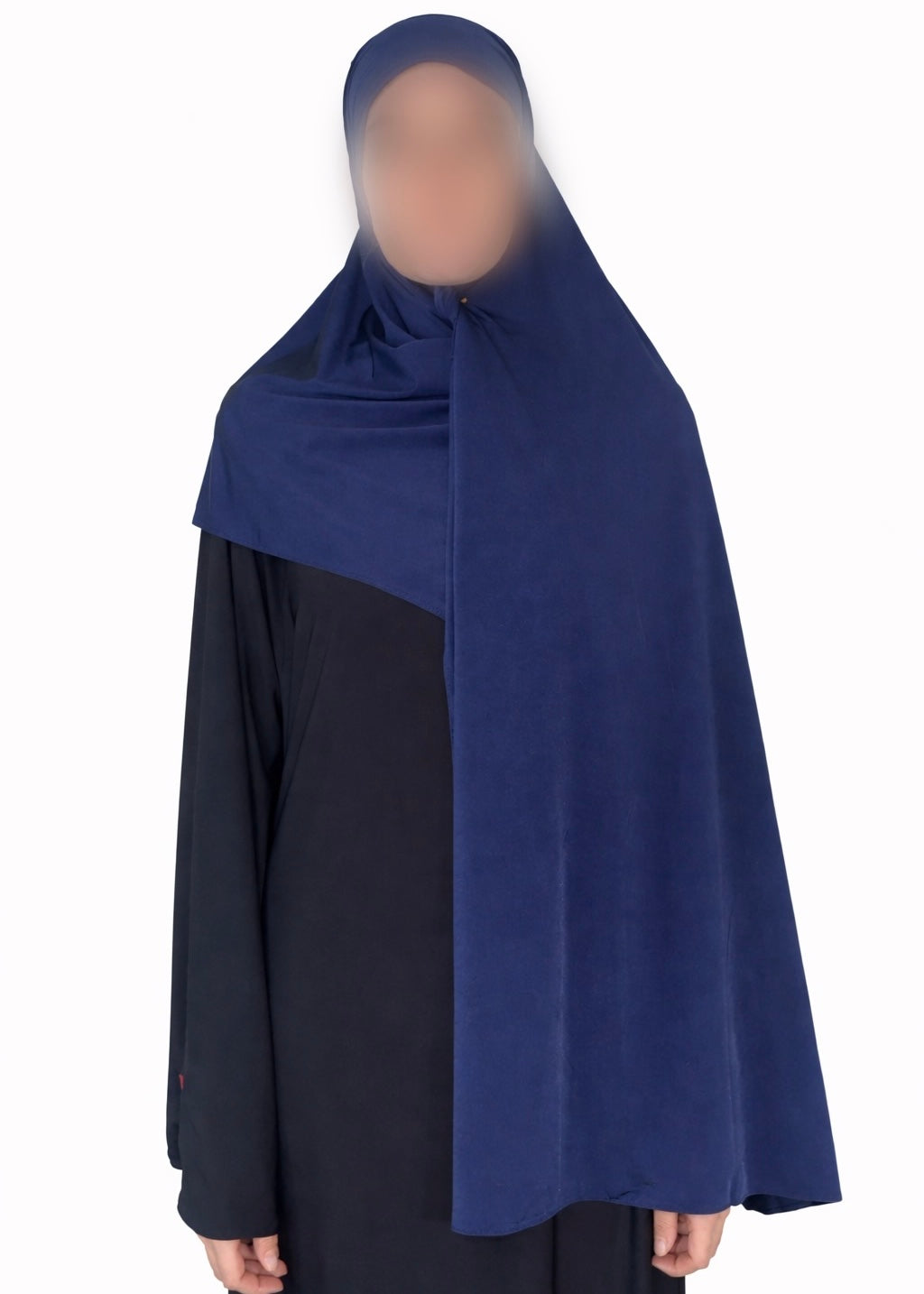 Hijab en jersey premium satiné Navy Blue